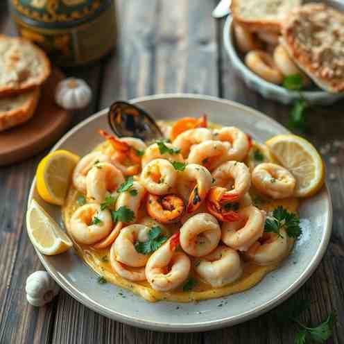 Garlic Butter Seafood (Acordait) - Easy Recipe